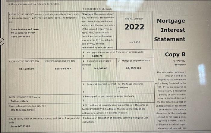 single taxpayer. Anthonys earnings and withholdings as the manager of a local