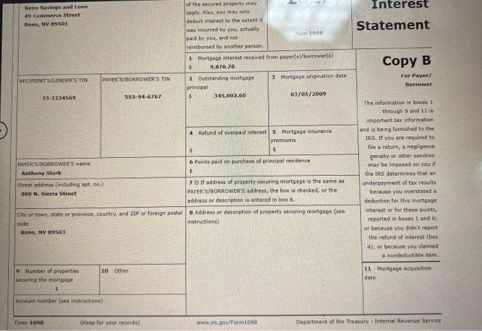 casino for 2022 are reported on his Form W-2 (see separate tab).