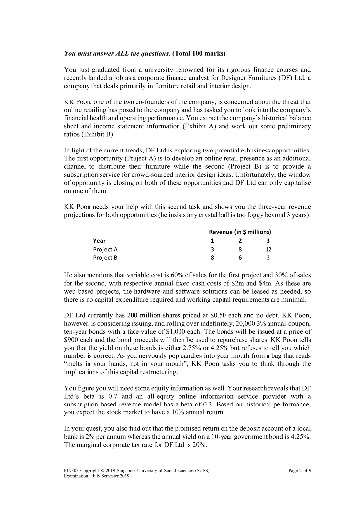 Hi Experts, it is a big question, do question a & b