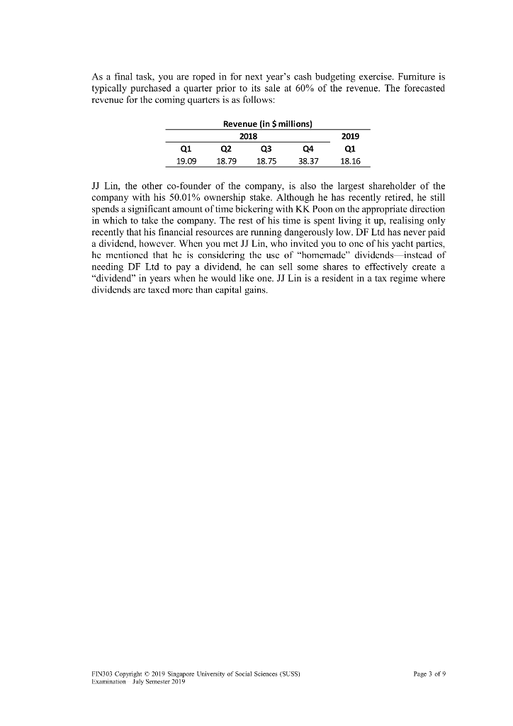 first, i will post again. You must answer ALL the questions. (Total