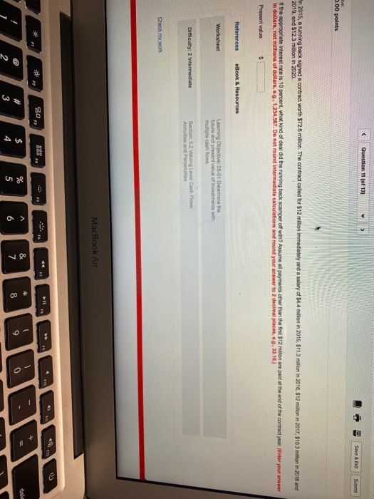  Save & Ext Submit 0.00 points in 2015, a running back