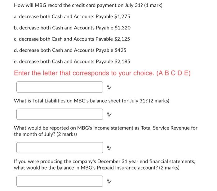 Prepaid Rent $1,600 d. decrease Cash $1,600, increase Rent Expense $1,600 e.