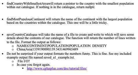 Catalogue This class will be the tricky one. This class will keep