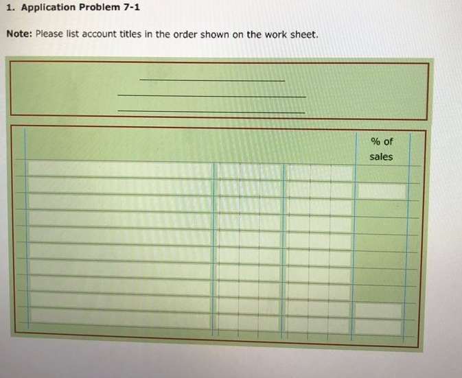 below. The following information is obtained from the work sheet of Len's