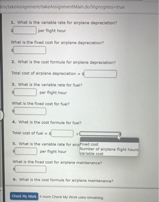 July and April. The resources are airplane depreciation, fuel, and airplane maintenance.