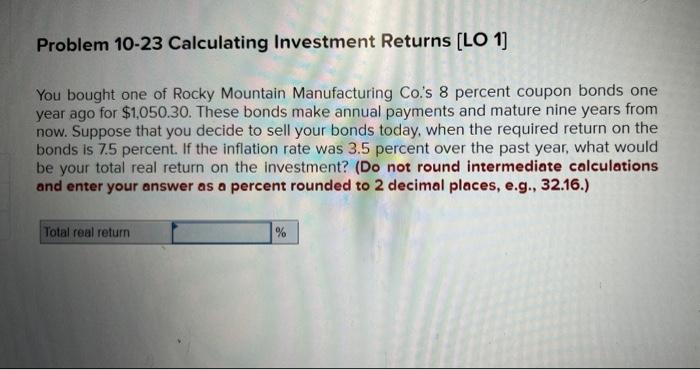 i need detailed help please. full explanation, step by step. Problem 10-23