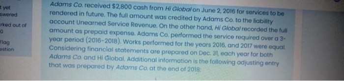 Adomna ca received $2.800 oth from Biobal on ne 2. 2016 for