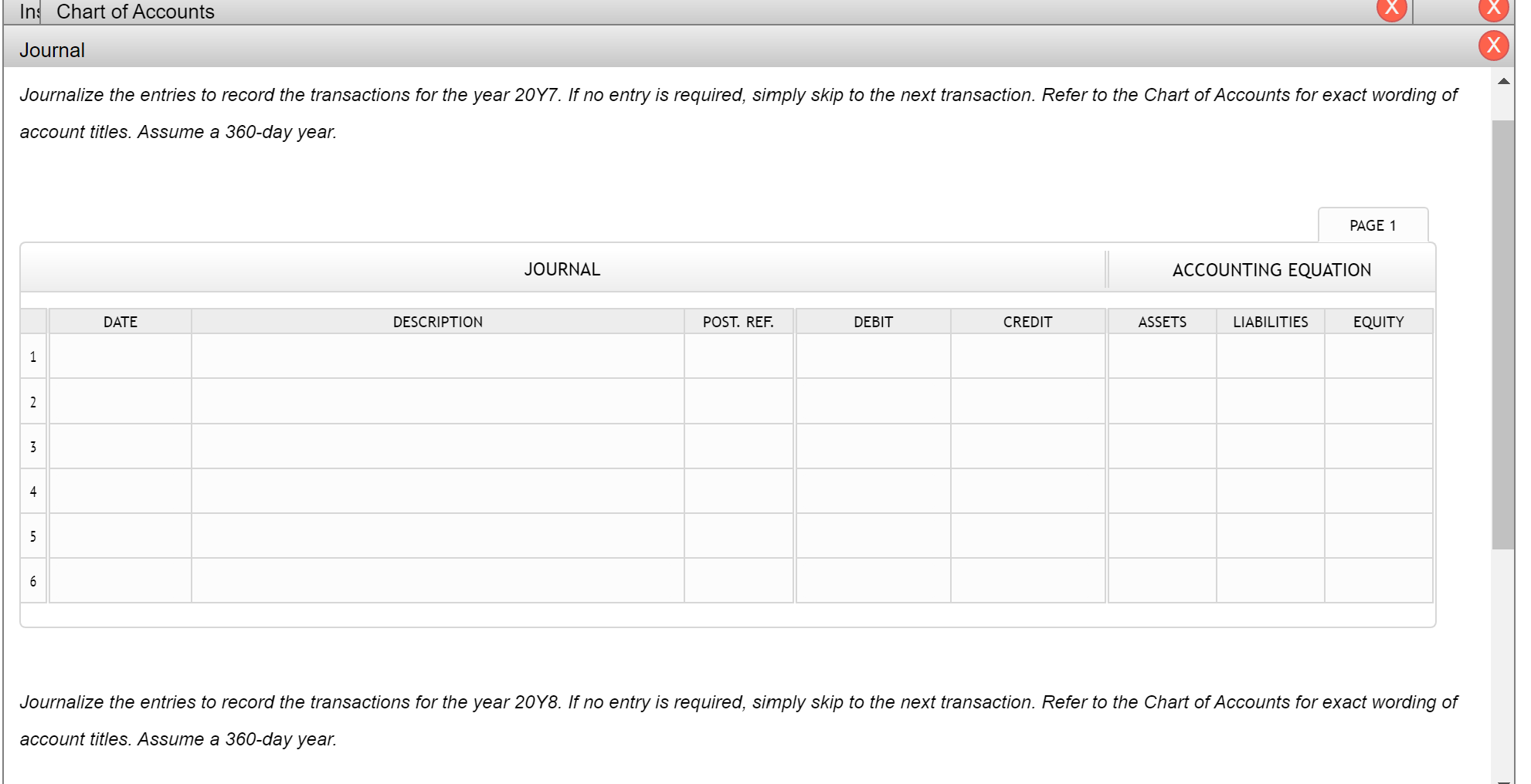 December 7. 31 Recorded an adjusting entry for accrued interest on the