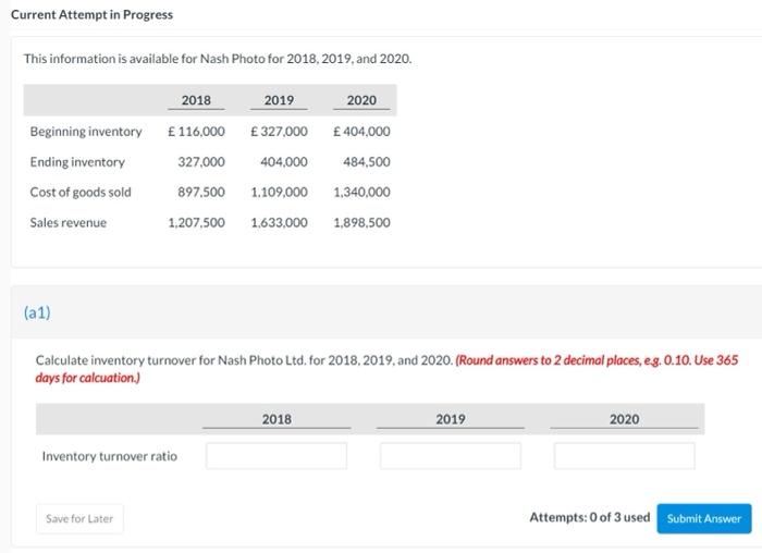 Current Attempt in Progress This information is available for Nash Photo