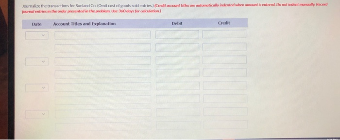 Co. has the following transactions related to notes receivable during the last