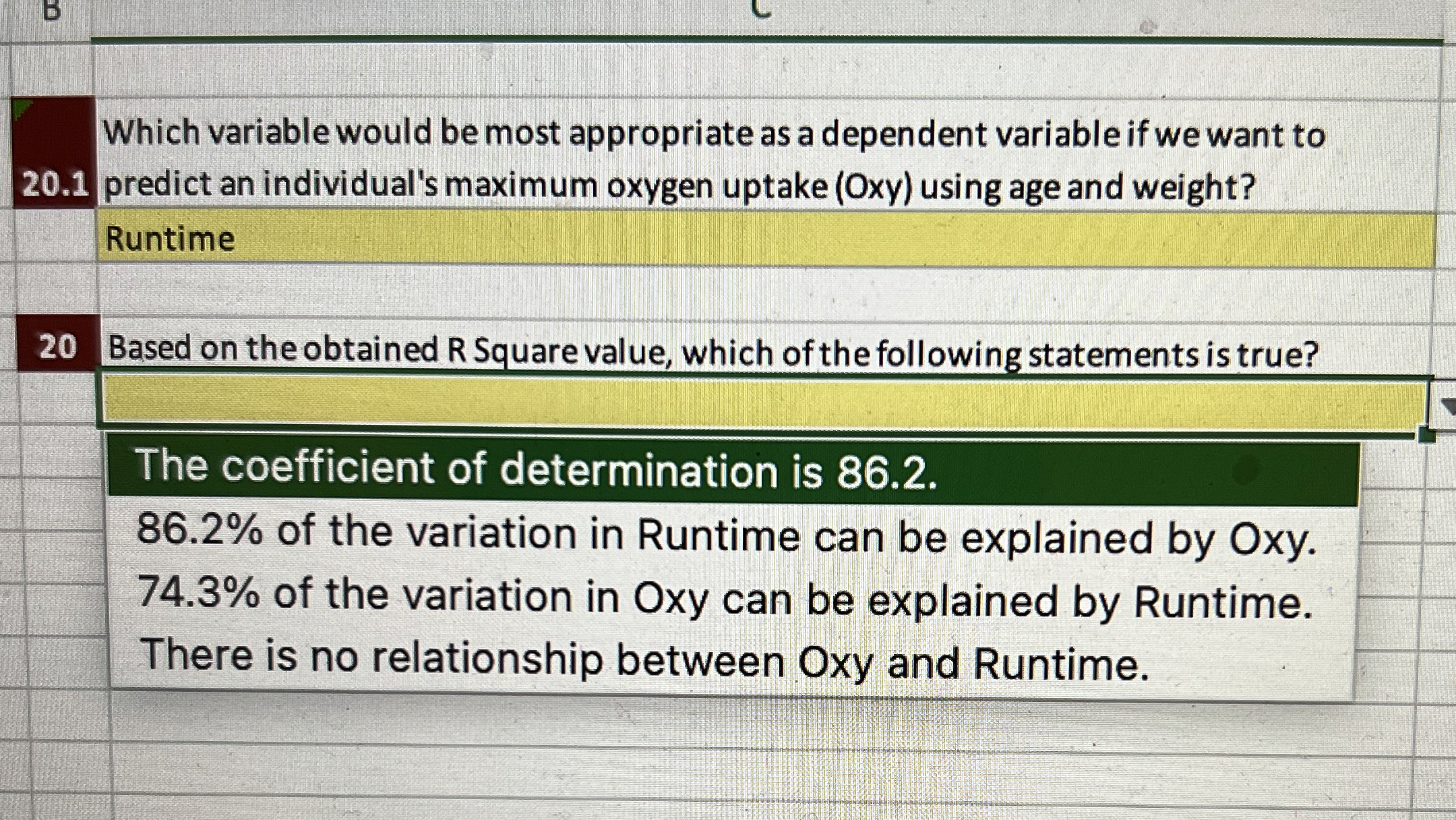  Which variable would be most appropriate as a dependent variable if
