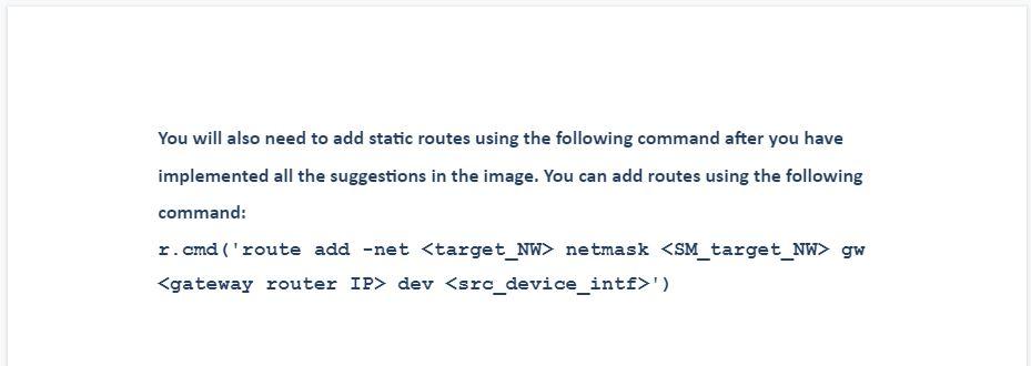 that you understand subnet addressing, the function of a router, and the