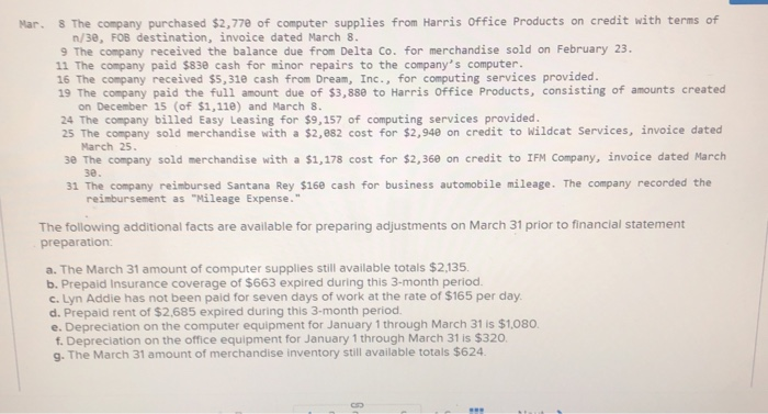 modified to set up separate accounts for each customer. The following chart