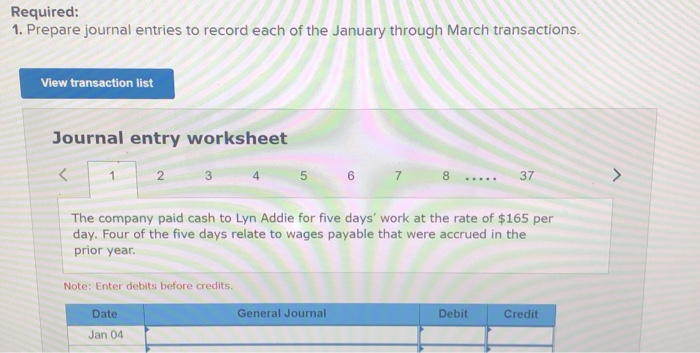 of accounts includes the account number used for each account and any