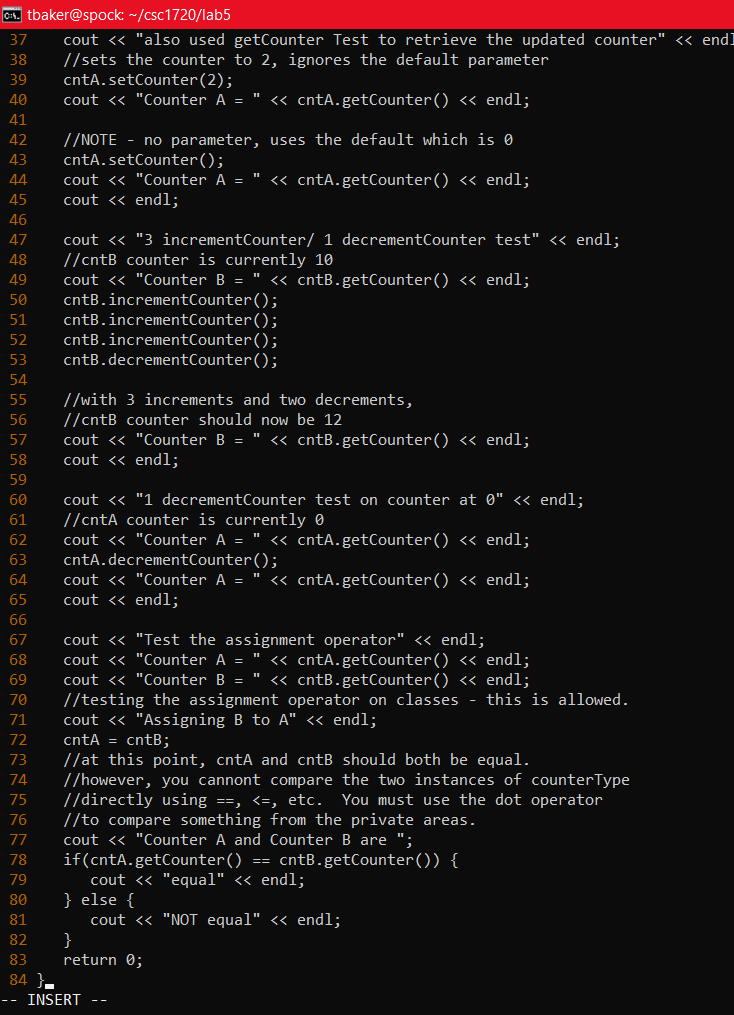 a header file (.h file extension) - implementing the methods in an