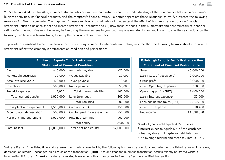 To provide a consistent frame of reference for the company's financial statements