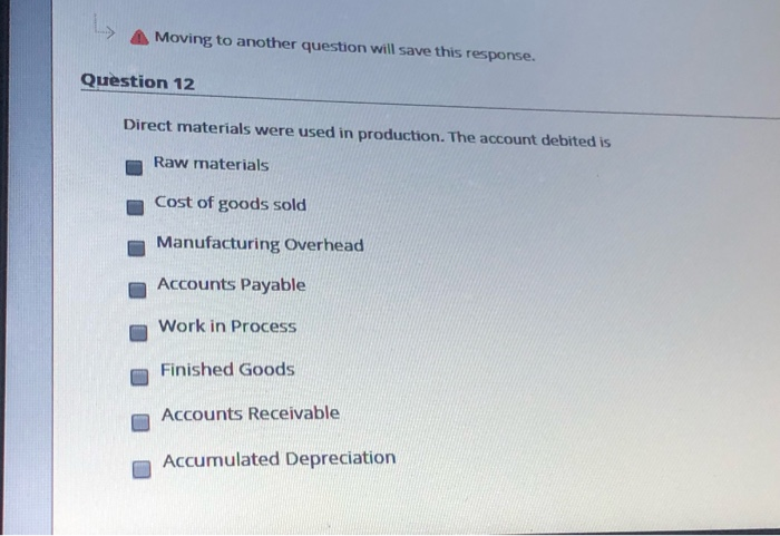 Process Finished Goods Manufacturing Overhead customers. The goods were sold on account