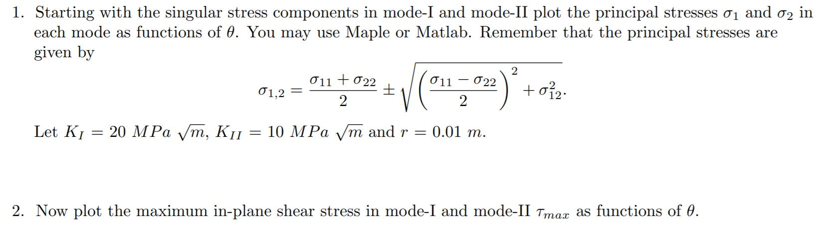 **Please provide all the matlab codes. 1. Starting with the singular