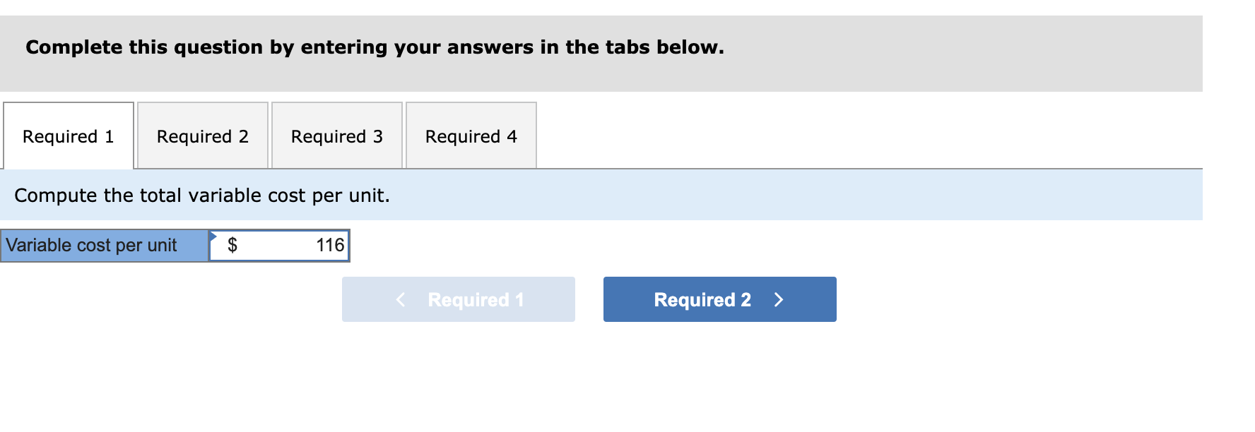 (based on sales of 10,000 units) for the first quarter reveals the