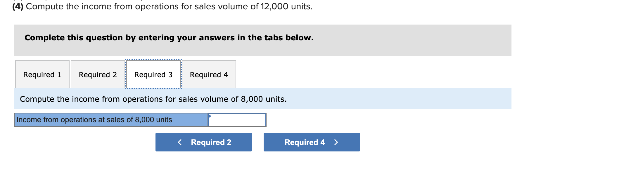 (10,000 units * $213 per unit) Cost of goods sold Direct materials