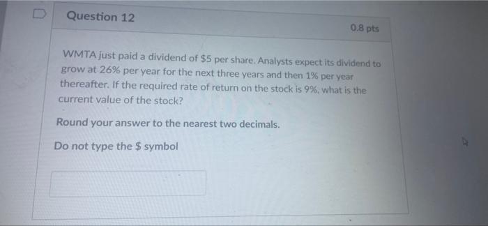 PLEASE HELP ILL UPVOTE YOUR ANSWER IF YOURE CORRECT Question 12 0.8