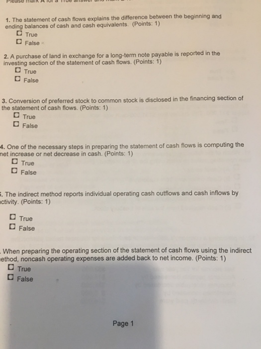  ending statement of cash flows explains the difference between the beginning