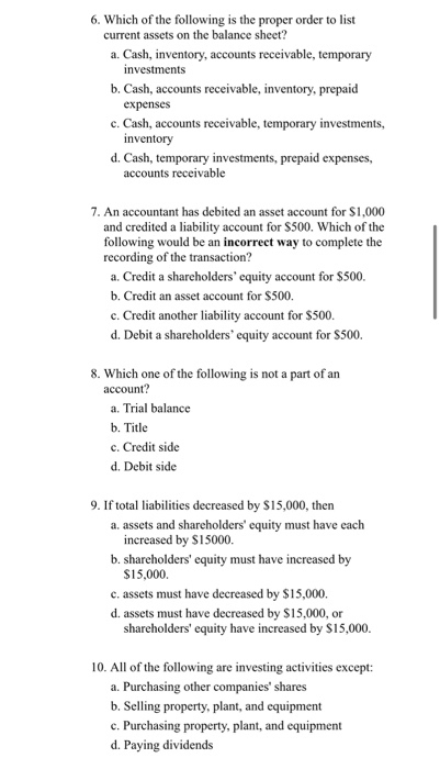 question or statement 1. Which of the following is not a monetary