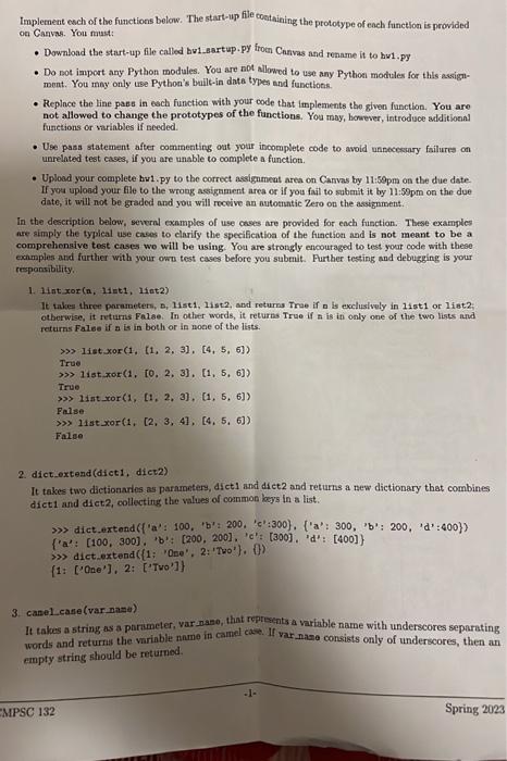 can i get the solution for question 1 and 2 Implernent esch