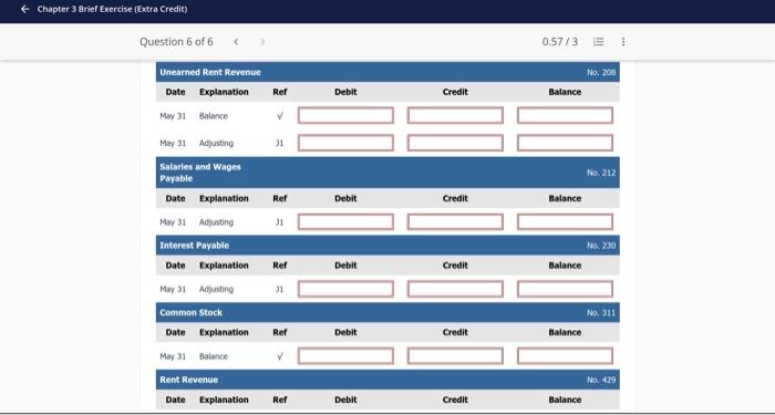 35.700 429 9,846 La + Chapter 3 Brief Exercise (Extra Credit) Question