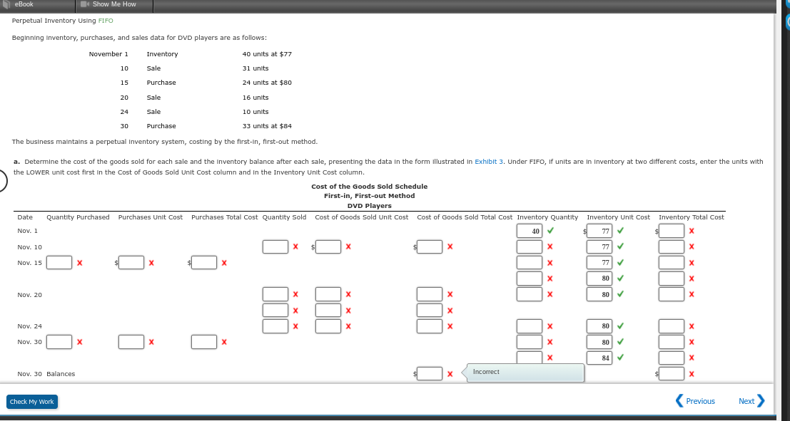 Beginning merchandise Inventory $963,000 Purchases (net) 98,000 Merchandise available for sale $1,061,000