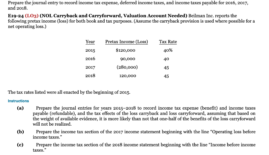 Tracked through 3 Years, Multiple Rates) Taxable income and pretax financial income