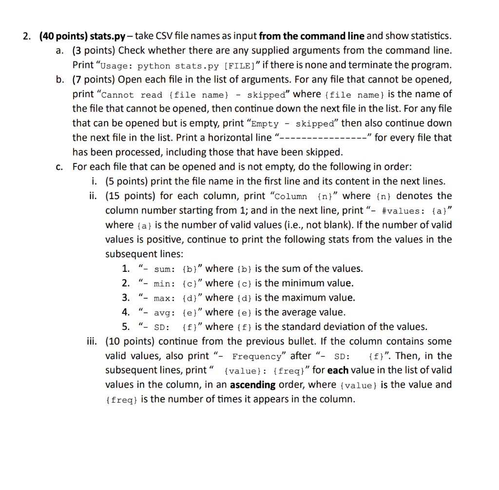 allowed to use advanced libraries such as numpy and pandas. In fact,
