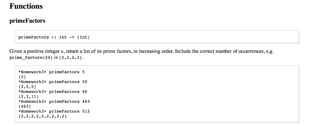 Please write the following function in HASKELL. Use the specifications below -