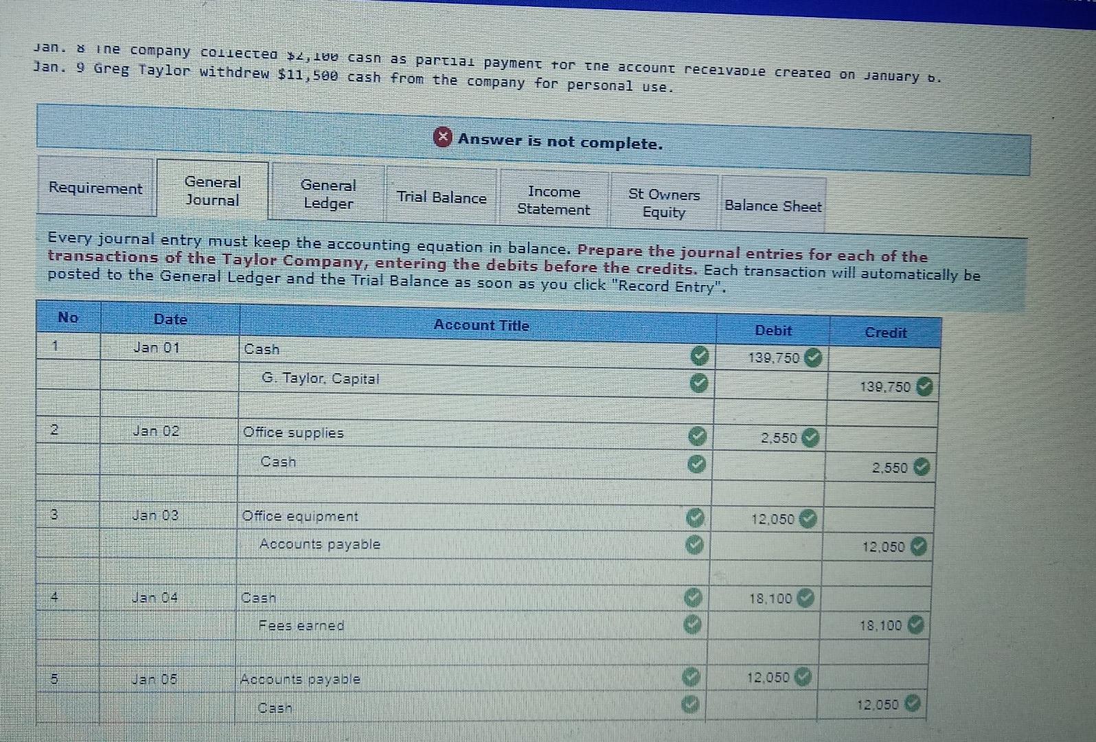 of questions that I need to address for this month? My question