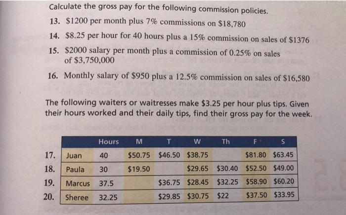 given rates. 3. $5764 at 20% 5. $12,356 at 12% 4. $2598