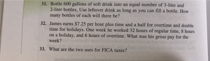 piece 8. 264 pieces at $1.50 per piece 10. 197 pieces at