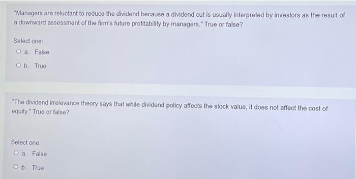 low, the firm should simply raise the equity multiplier." True or false
