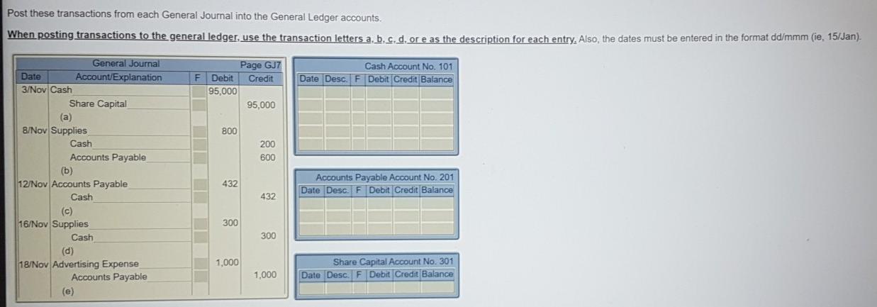  getting the F column is the most important category. the others
