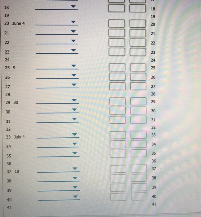 does not require an entry, leave it blank. Assume 360 days in