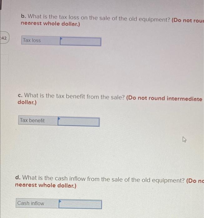 ago for $52,000. The equipment falls into the five-year category for MACRS