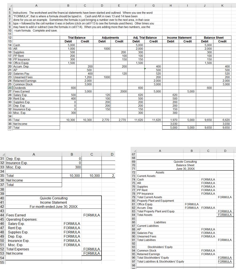 H J Income Statement Debit Credit 200 B D E F