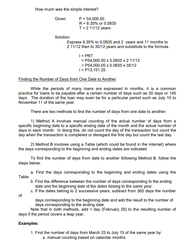 and Time. Simple Discount Compound Interest BASIC CONCEPTS Some individuals or entities