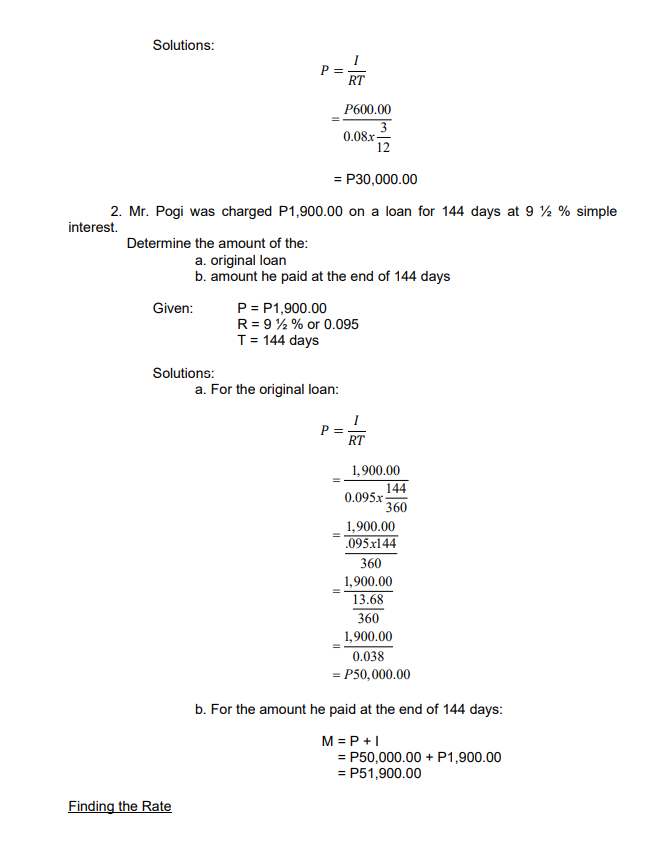 money borrowed for a car or a housing loan or for an