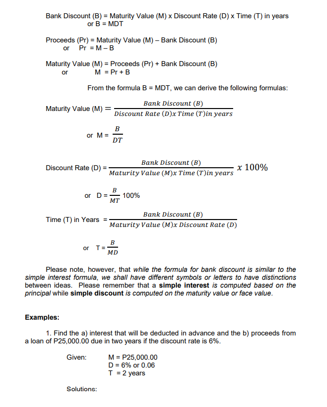 Simple interest loans are usually offered by banks to individuals and businessmen