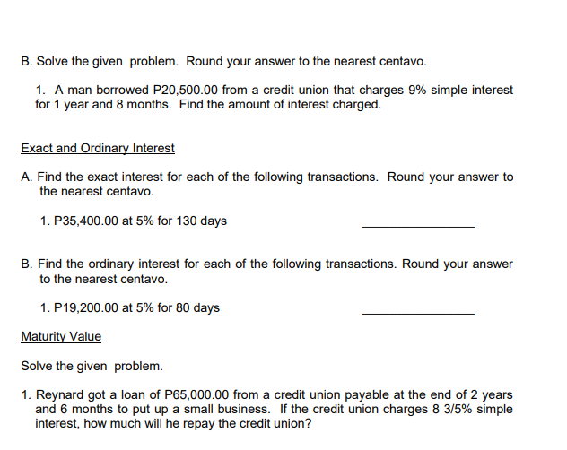 the basis for calculating the interest for the second quarter, and the