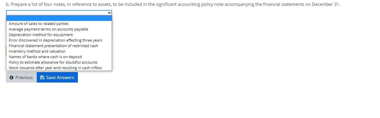 as of December 31. Additional information 1. Included in the cash balance