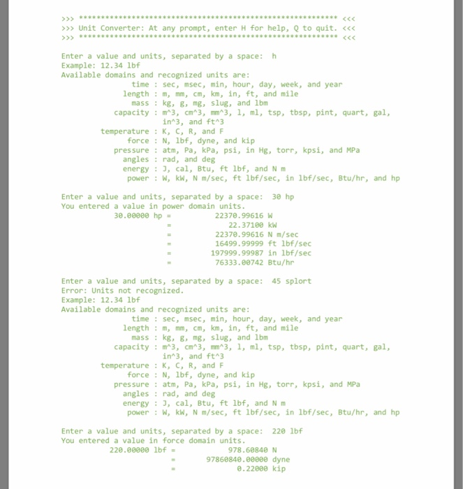 unitConversion. py. Domains The converter will work to convert units within specific