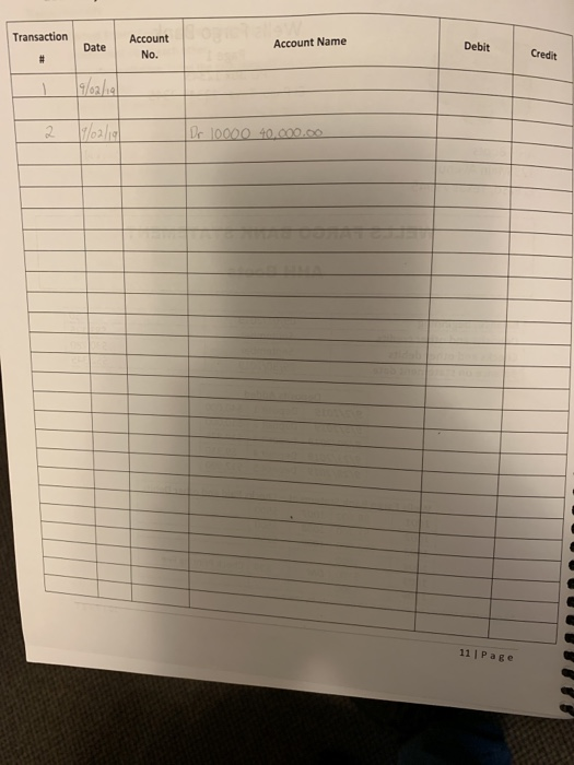 three, students will enter all journal entries into the corresponding T-Accounts and