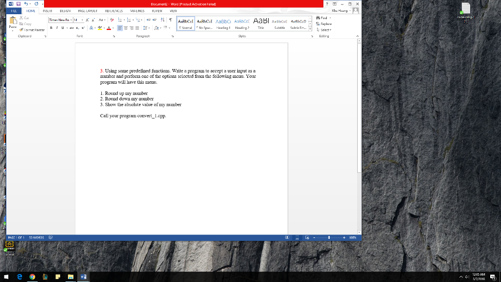 Pls use the beginner C++ code, thank you. Kha Houny Fnd Peragraph