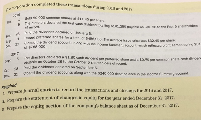 or unfavourable ?Explain ,4,5,6 tions, dividends, statement of changes in equity L02,3